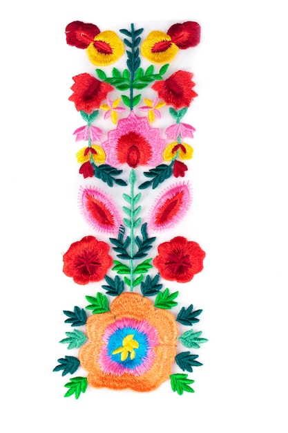 kompozycja nici i wzorów